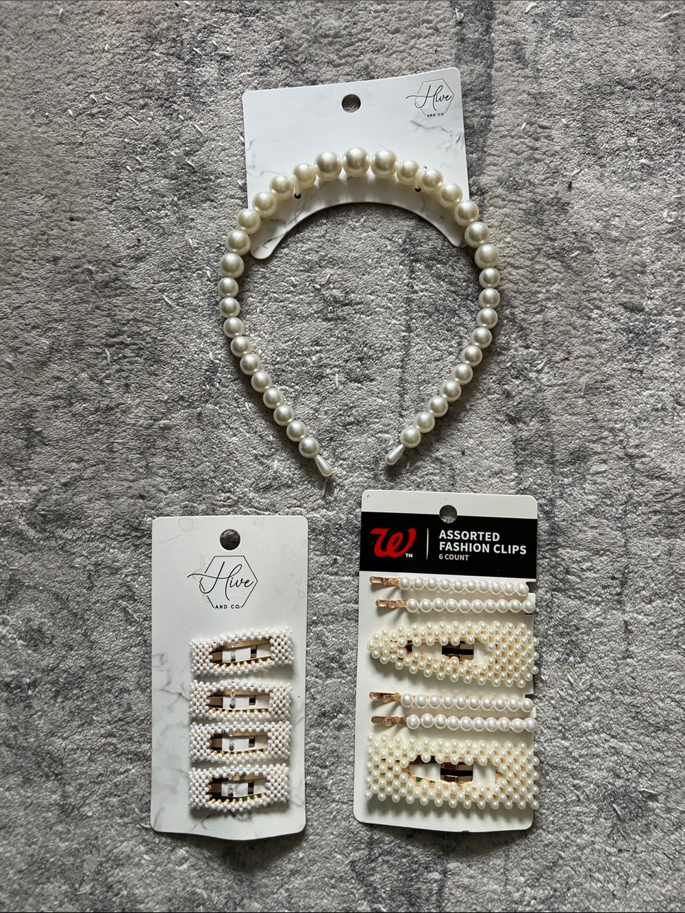 Wedding/Bridal/White Hair Accessories